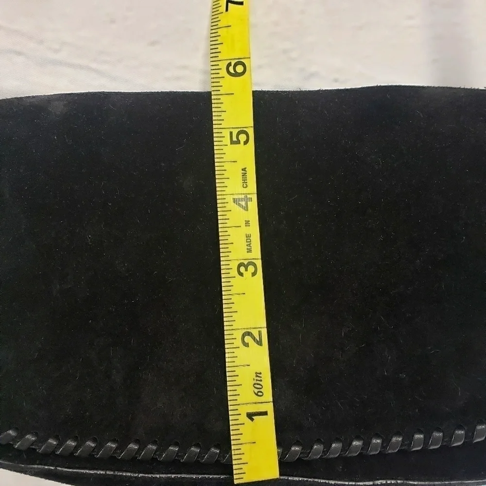 Salvatore Ferragamo AF-21 3897 Suede Bag Hobo EUC
